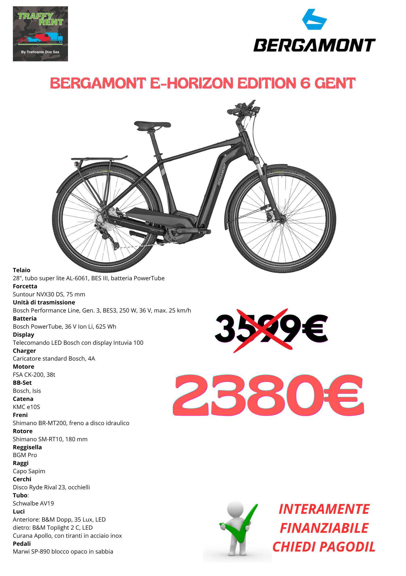BERGAMONT E-HORIZON EDITION 6 GENT
