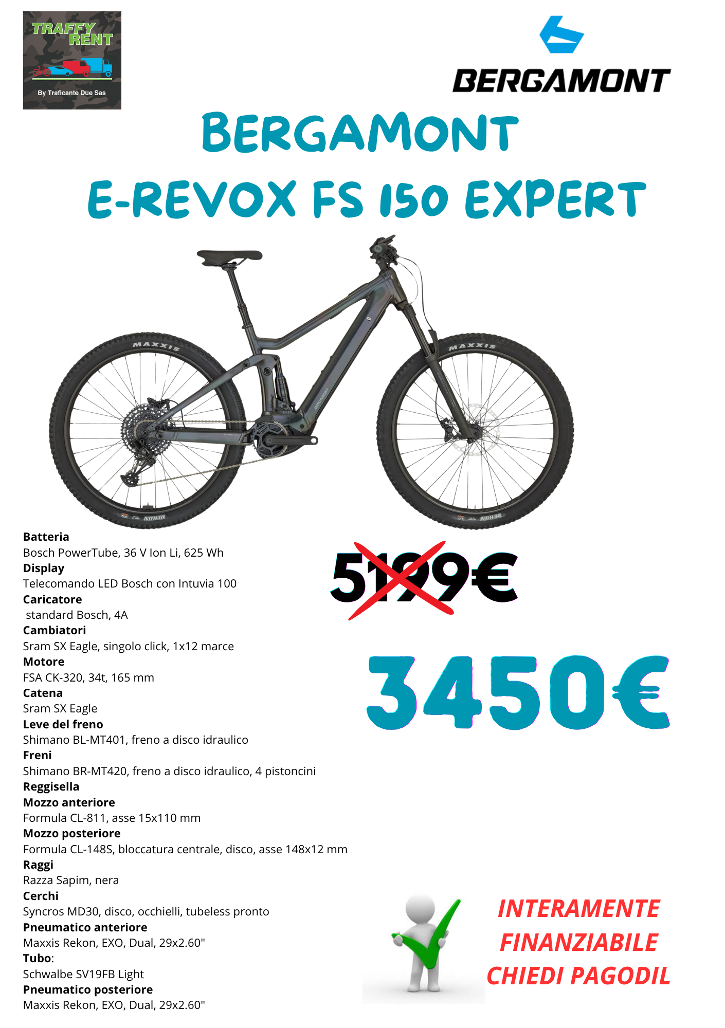 BERGAMONT E-REVOX FS 150 EXPERT